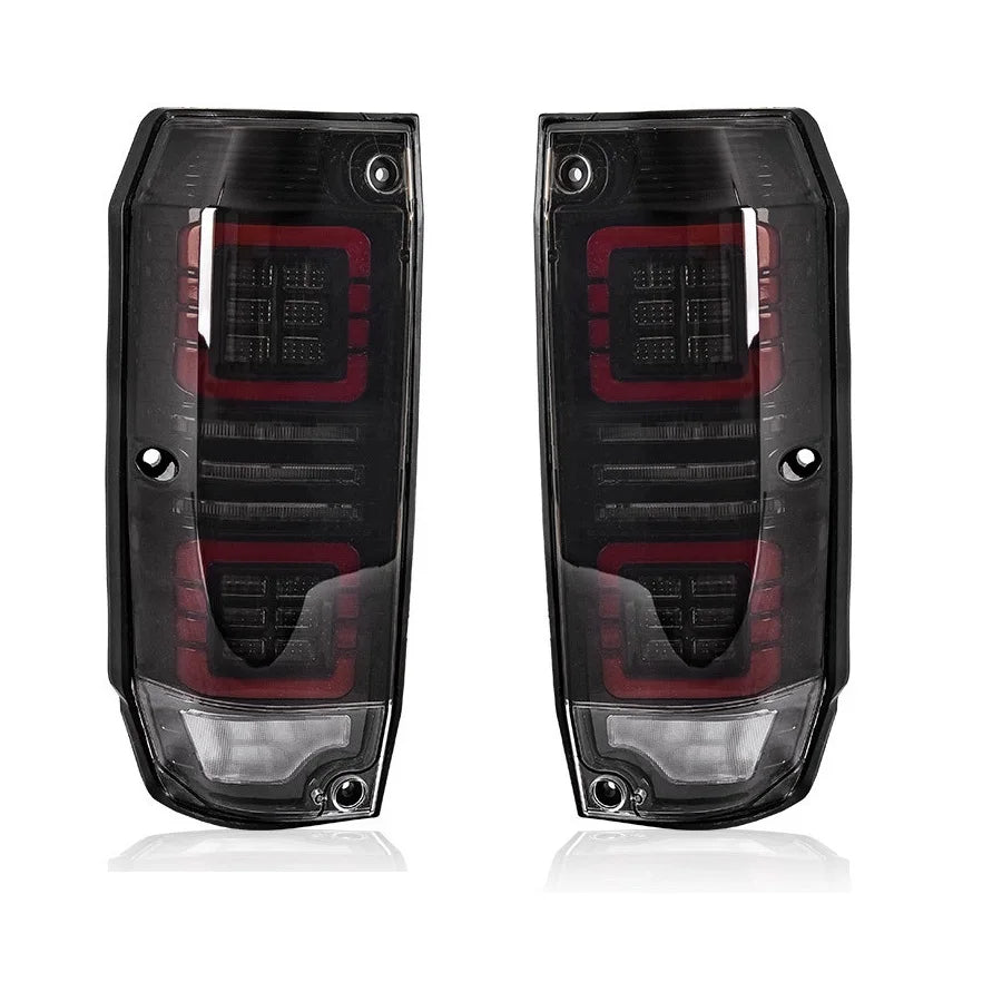 Blacked Out LED Land Cruiser 76 Series Tail Lights (2007+)