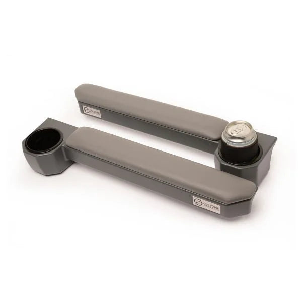 One Stone 70 Series Landcruiser GREY Armrest: Full set (Front driver + passenger side)