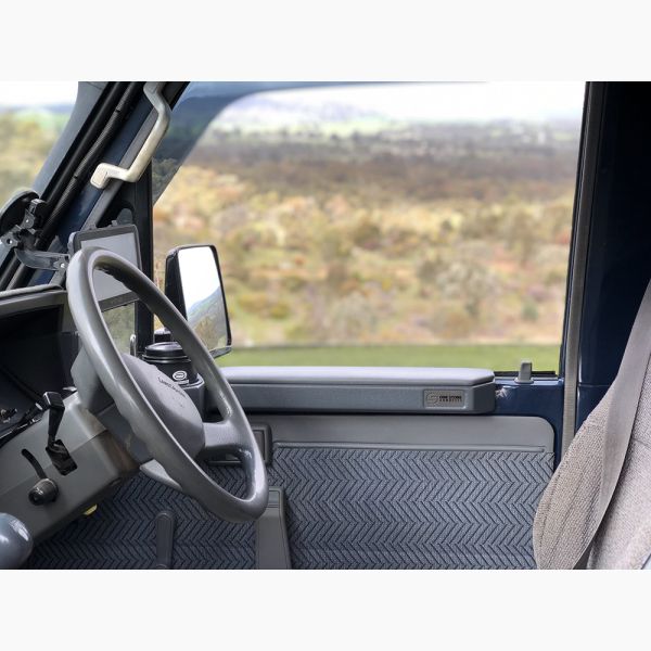 One Stone 70 Series Landcruiser GREY Armrest: Full set (Front driver + passenger side)
